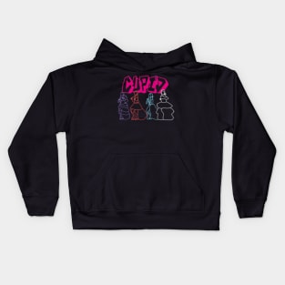 led design of fifty fifty in the cupid era Kids Hoodie